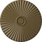 Ekena Millwork Shakuras Ceiling Medallion (For Canopies up to 5 1/2"), Hnd-Painted Mississippi Mud, 29 1/2"OD x 2"P CM30SHMMF - alternate 1
